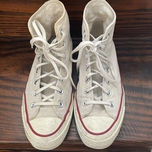 Converse Chuck 70’s, off white, women’s size 7.5